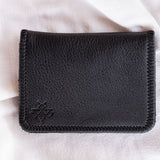 Black Daily Wallet - Lyons Leather Co.