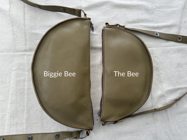 Sage Leather Satchel Crossbody Small Handbag — MUSEUM OUTLETS